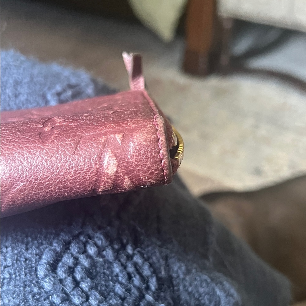 Louis Vuitton Empreinte Zippy Wallet Burgundy Monogram Leather Zip Around Clutch - Picture 16 of 17